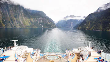 KIWI COASTAL CLASSIC FLY/CRUISE; 14-Night Auckland to Sydney Princess Cruise including flight home.